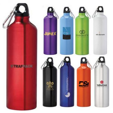 Large Simple Carabiner Sport Bottle